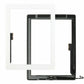 Full Assembly Touch Screen Digitizer with Home Button and Adhesive Tape For iPad 4 - White