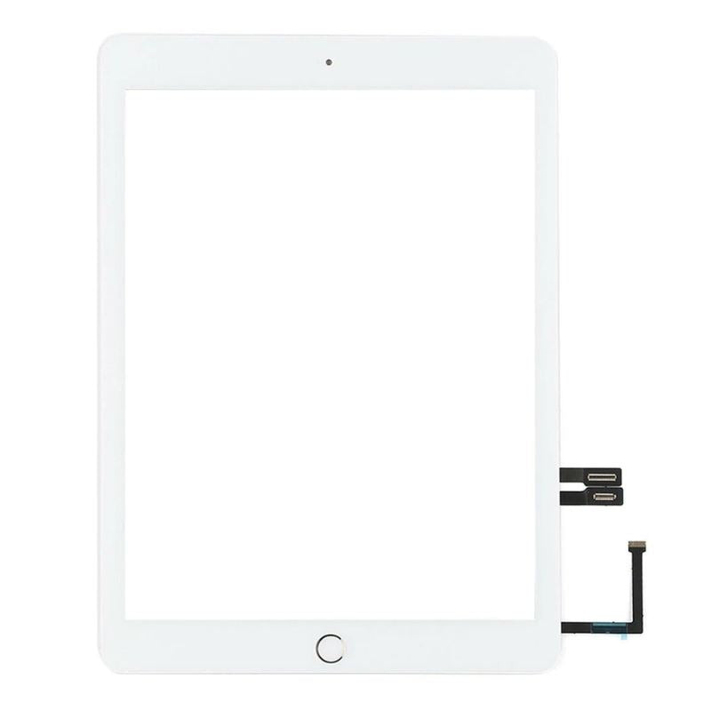Touch Screen Digitizer with Adhesive For iPad 6th Gen 2018 (A1893/A1954) - White (With Home Button)