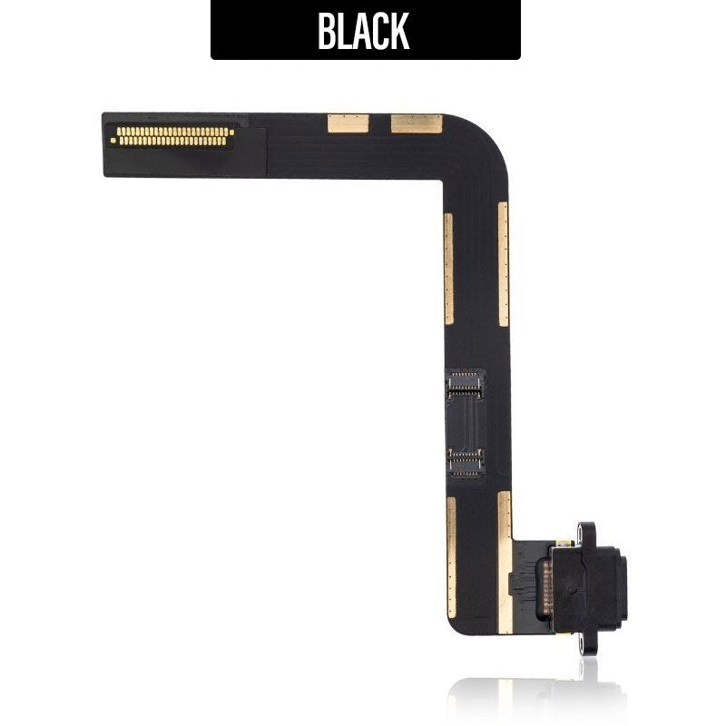 Charging Port Flex For iPad 7th Gen/ 8th Gen/ 9th Gen (10.2 inch) - Black
