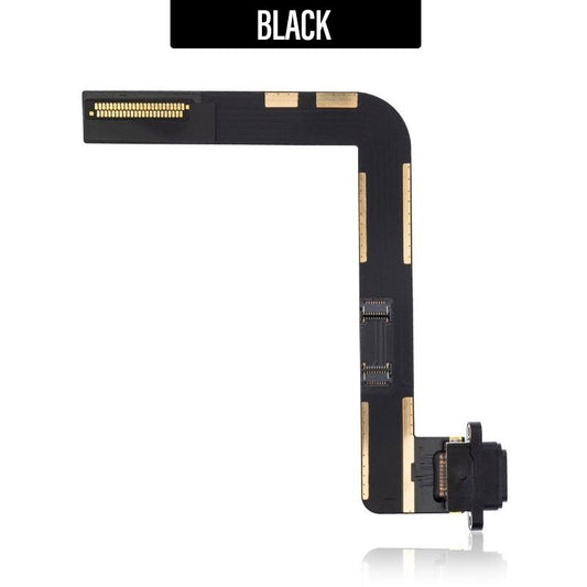 Charging Port Flex For iPad 7th Gen/ 8th Gen/ 9th Gen (10.2 inch) - Black