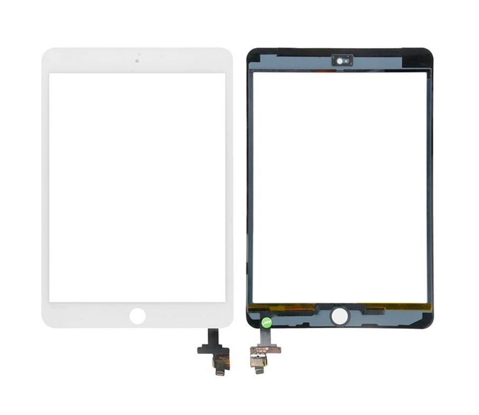 Touch Screen Digitizer with IC Assembly For iPad Mini 3 - White