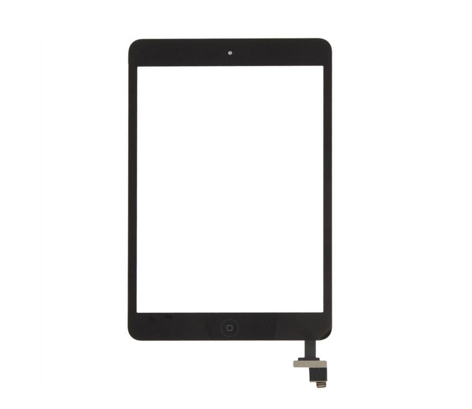 Touch Screen with Home Button IC Module Assembly For iPad Mini/ Mini 2 -Black