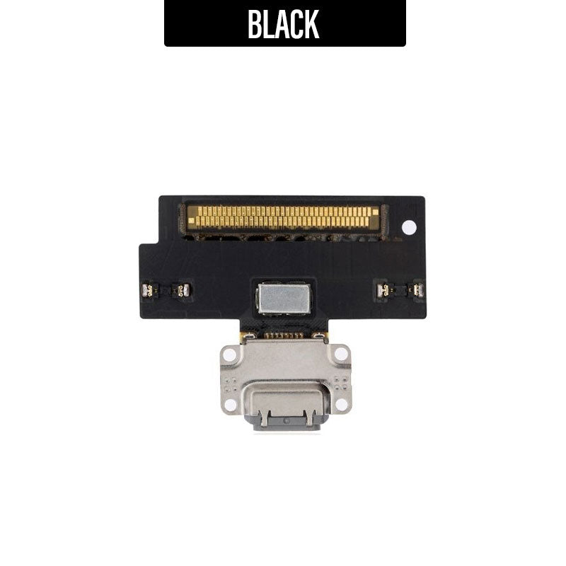 Charging Port Flex For iPad Pro 10.5 2017 (Needs Soldering) - Black