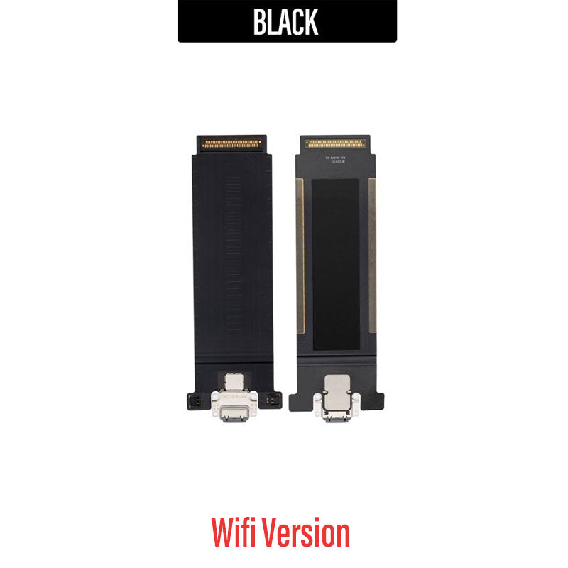 Charging Port Flex For iPad Pro 12.9 2nd Gen - Black (Wifi)