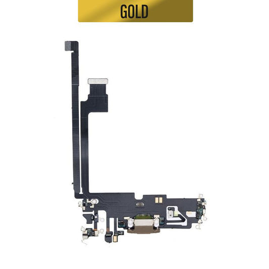 iPhone 12 Pro Max Charging Port Flex With IC - Gold