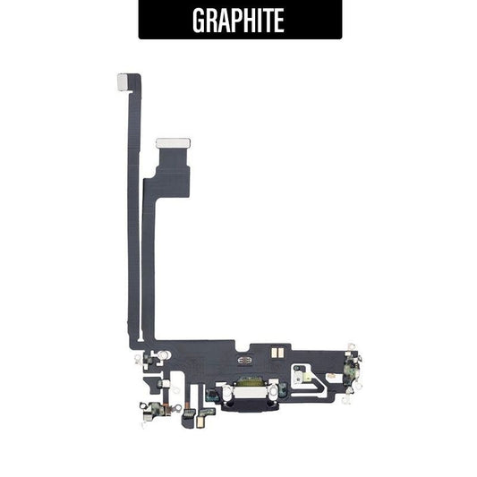 iPhone 12 Pro Max Charging Port Flex With IC - Graphite