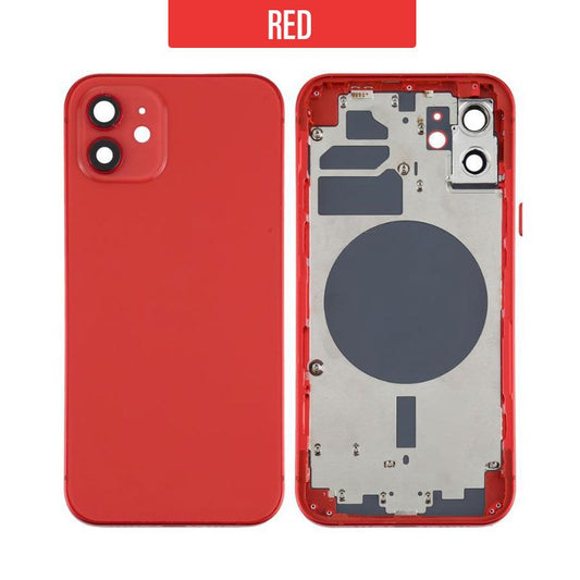 iPhone 12 Back Housing Only ( No Parts ) - Red