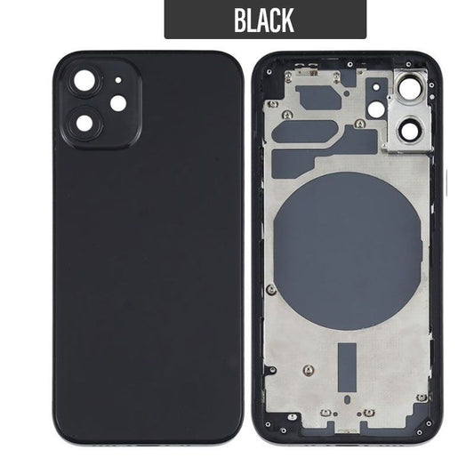 iPhone 12 Mini Back Housing Only ( No Parts ) - Black