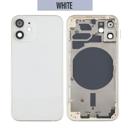 iPhone 12 Mini Back Housing Only ( No Parts ) - White