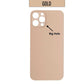 iPhone 12 Pro Back Glass Cover (Big Camera Hole) - Gold