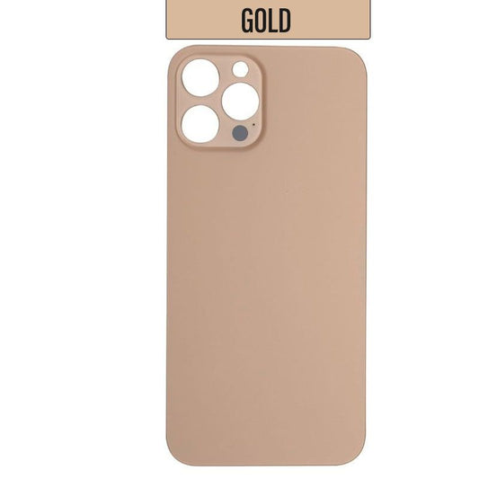 iPhone 12 Pro Max Back Glass Cover (Big Camera Hole) - Gold