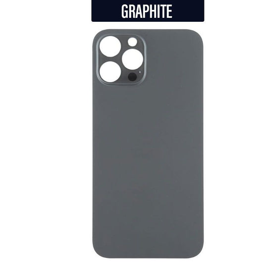 iPhone 12 Pro Max Back Glass Cover (Big Camera Hole) - Graphite