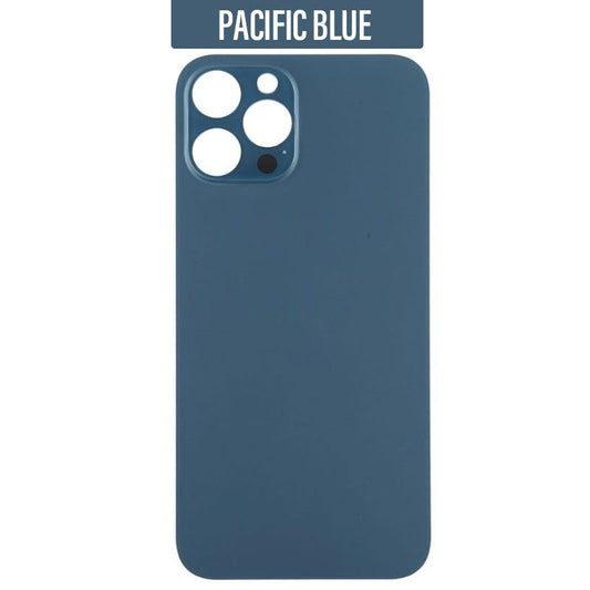 iPhone 12 Pro Max Back Glass Cover (Big Camera Hole) - Pacific Blue