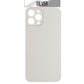 iPhone 12 Pro Max Back Glass Cover (Big Camera Hole) - Silver