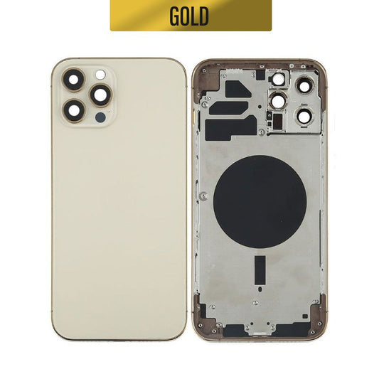 iPhone 12 Pro Max Back Housing Only (No Parts) - Gold