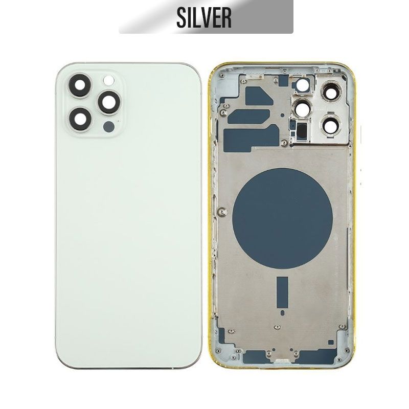 12 Pro Back iPhone 12 Pro Max Back Housing Only (No Parts) - Silver – JS Tech