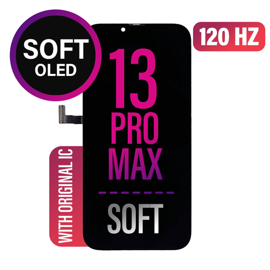 iPhone 13 Pro Max Screen Replacement Assembly -SOFT OLED Soldered Original IC