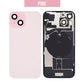 Back Glass Cover For iPhone 15 (With Camera Frame and Wireless Charging Flex)
