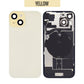 Back Glass Cover For iPhone 15 (With Camera Frame and Wireless Charging Flex)