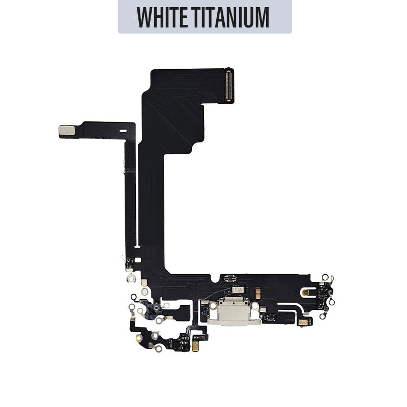 Charging Port Flex With IC For iPhone 15 Pro Max