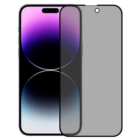 iPhone 16 Pro/ 17 Privacy Full Cover Tempered Glass Protector