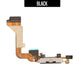 Charging Port Flex Cable with Mic For iPhone 4 - Black