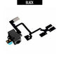 Volume Button Flex Cable with Handsfree Port For iPhone 4 - Black