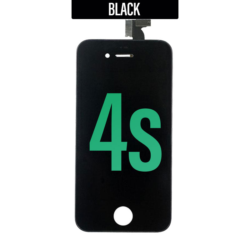 LCD Touch Screen Assembly For iPhone 4S - Black
