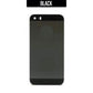 Back Housing with Parts For iPhone 5 - Black