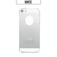 Back Housing with Parts For iPhone 5 - White