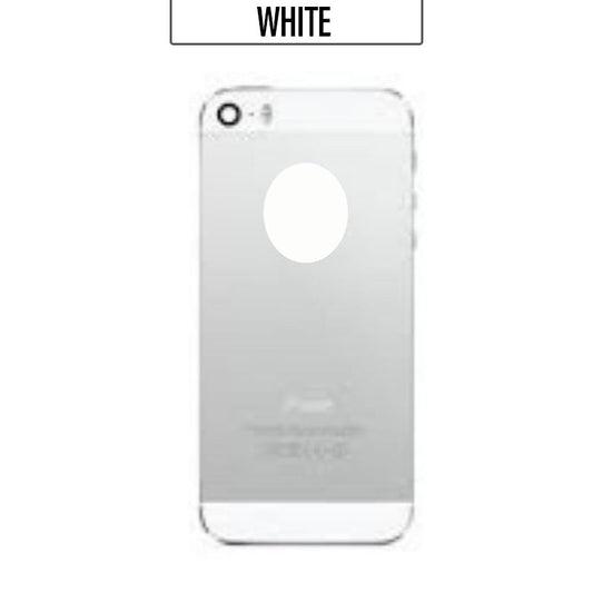 Back Housing with Parts For iPhone 5 - White