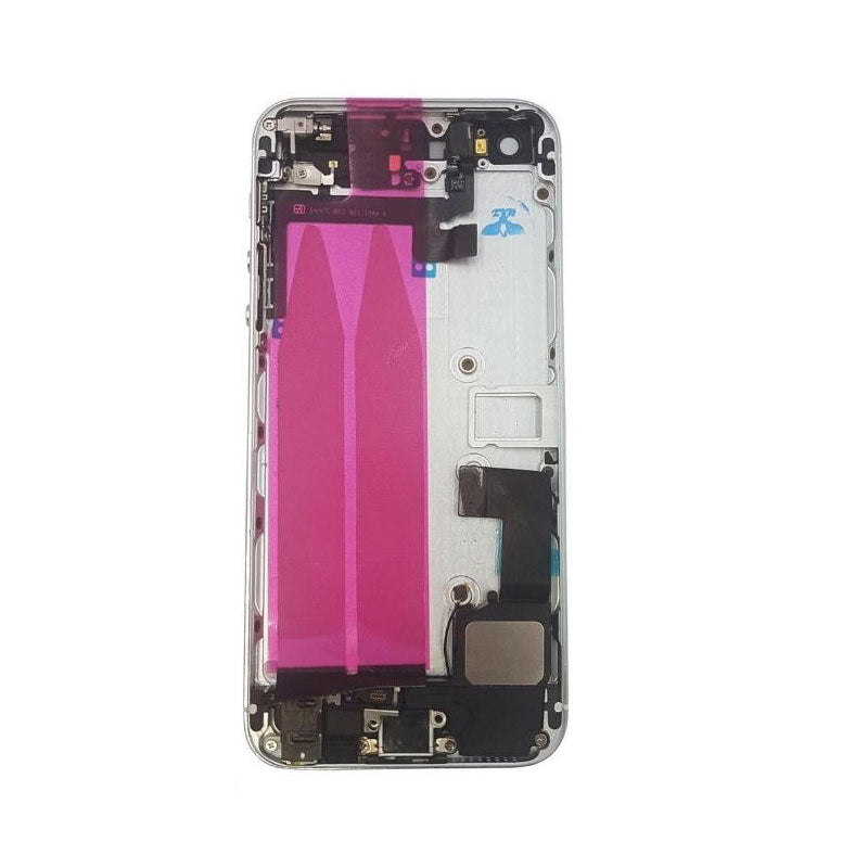 Back Housing with Parts For iPhone 5 - White