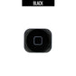 Home Button with Rubber Ring For iPhone 5 - Black