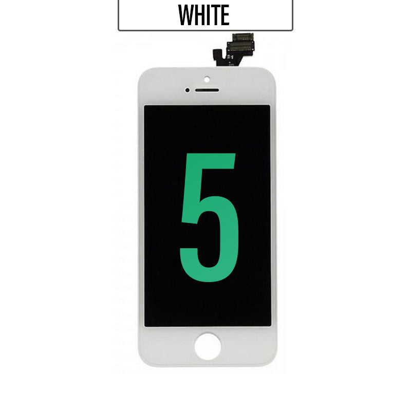 LCD Touch Screen Assembly For iPhone 5 - White