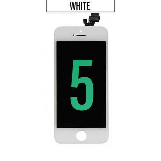 LCD Touch Screen Assembly For iPhone 5 - White