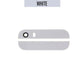 Upper Lower Glass for Back Cover For iPhone 5 - White