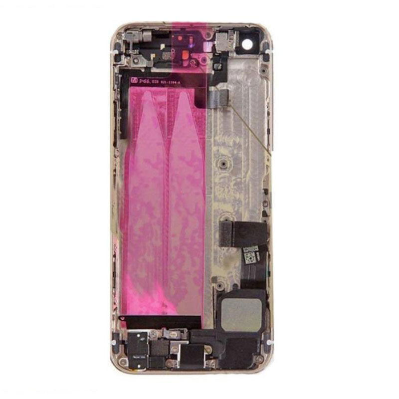 Back Housing with Parts For iPhone 5S - Gold