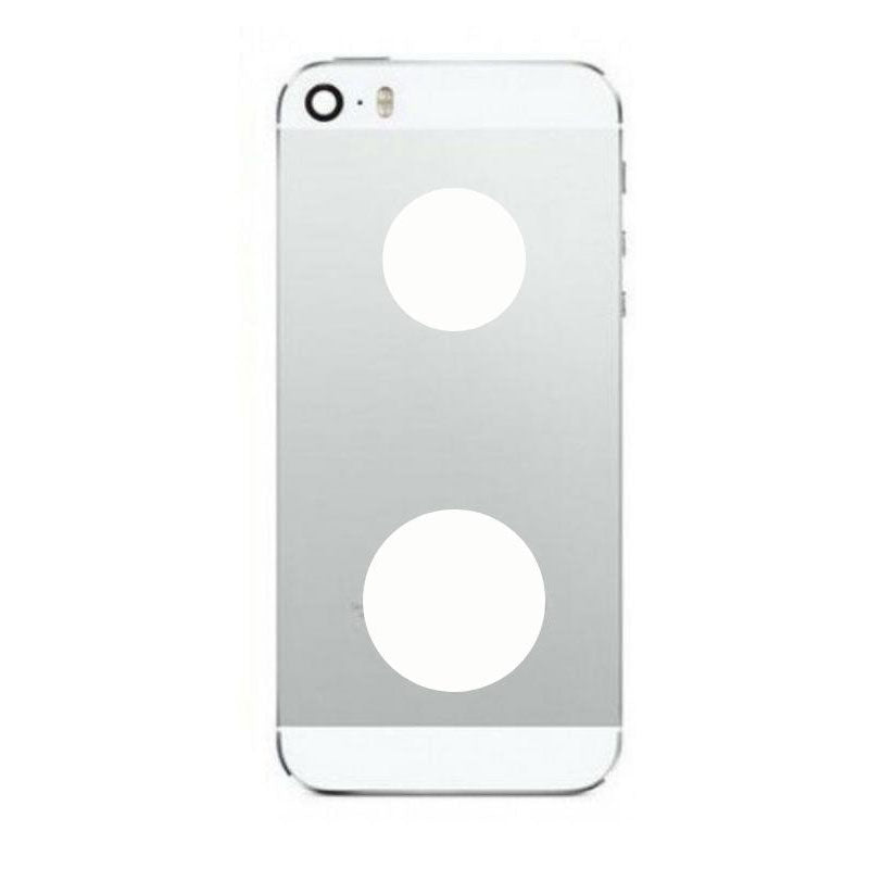 Back Housing with Parts For iPhone 5S - White