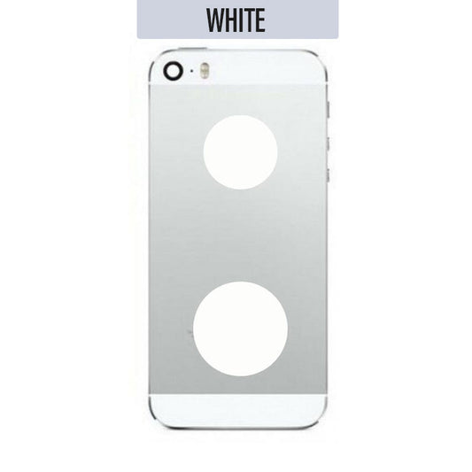 Back Housing with Parts For iPhone 5S - White
