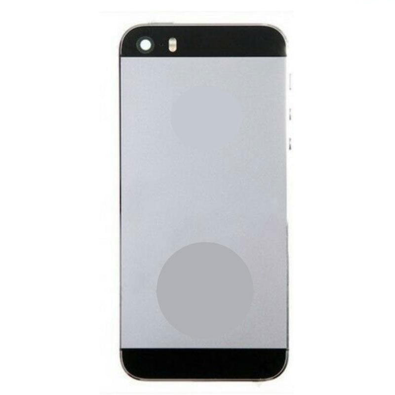 Back Housing with Parts For iPhone 5S - Black