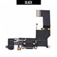 Charging Port Flex Handsfree Port Cable with Mic For iPhone 5S - Black