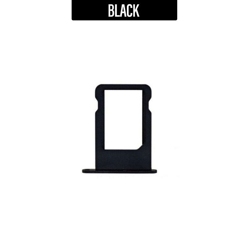 Sim Card Tray For iPhone 5S/SE  - Black