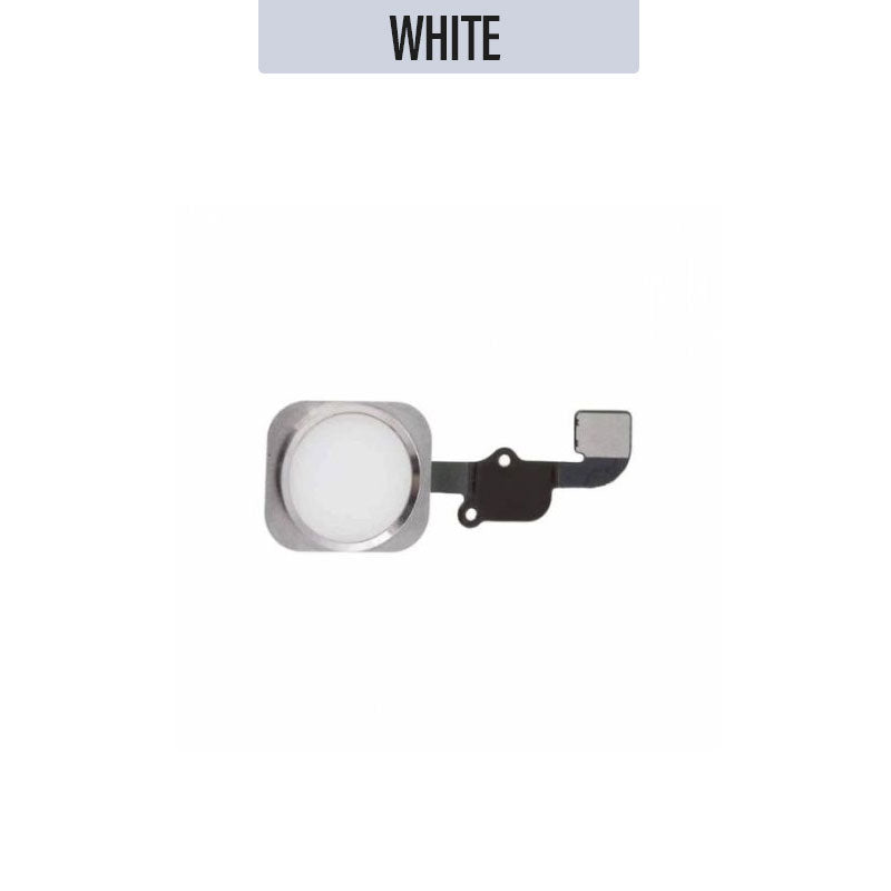Home Button Flex Cable Assembly For  iPhone 6 / 6 Plus - White