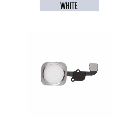 Home Button Flex Cable Assembly For  iPhone 6 / 6 Plus - White