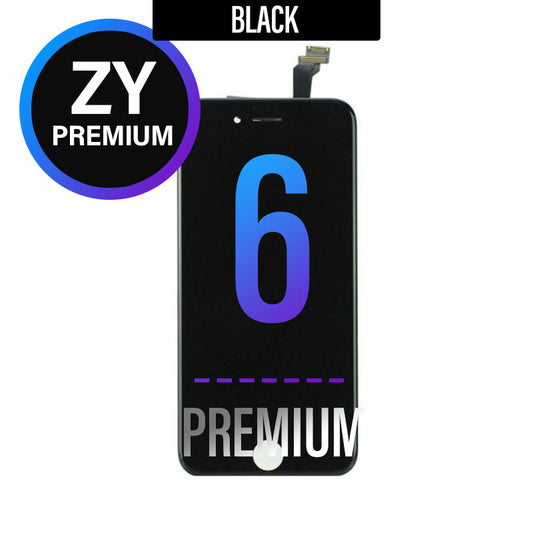 LCD Touch Screen Assembly For iPhone 6 (ZY Premium) - Black