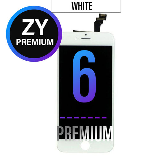 LCD Touch Screen Assembly For iPhone 6 (ZY Premium) - White