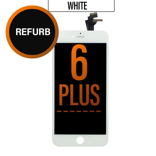 iPhone 6 Plus LCD Touch Screen Assembly - White, Refurbished
