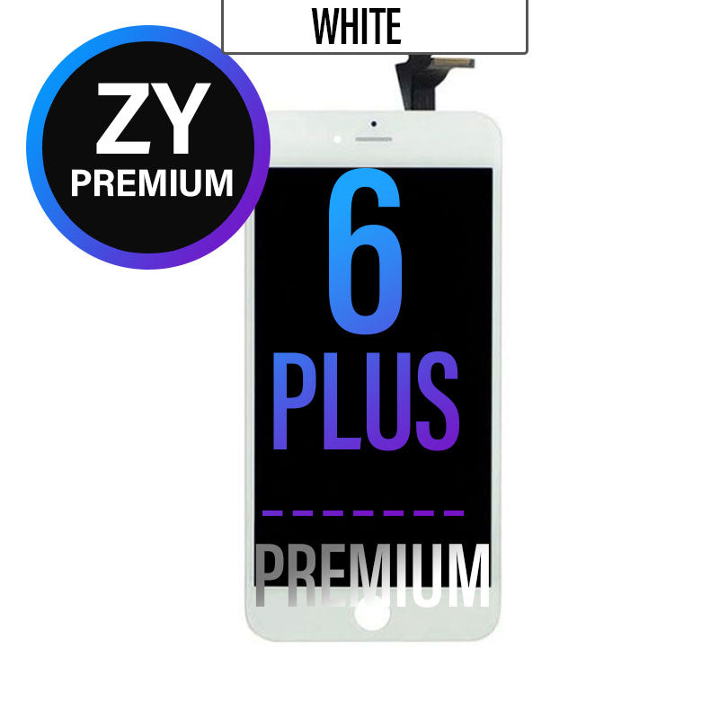iPhone 6 Plus LCD Touch Screen Assembly (ZY Premium)- White