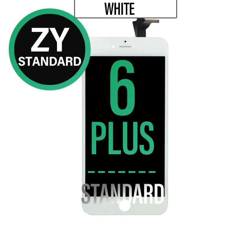 iPhone 6 Plus LCD Touch Screen Assembly (ZY Standard) - White