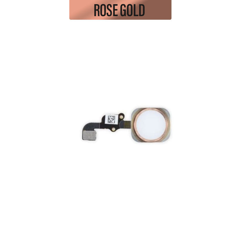Finger Print Home Button Sensor Assembly Flex for iPhone 6S - Rose Gold